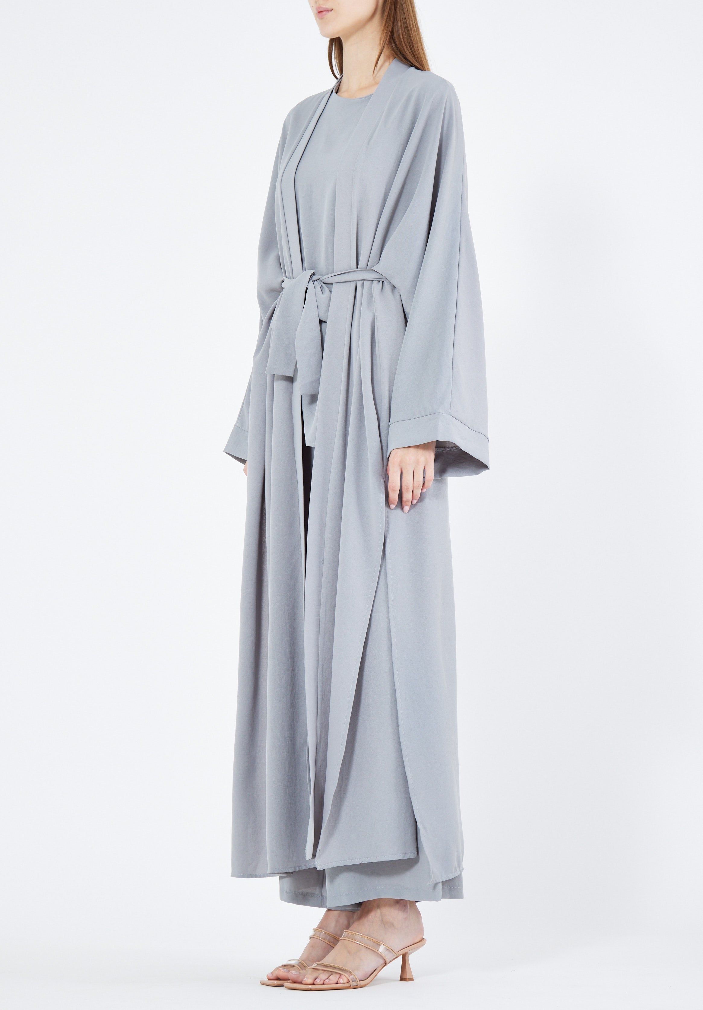 Stylish Loose fitted Jalabiya With Flared Pant