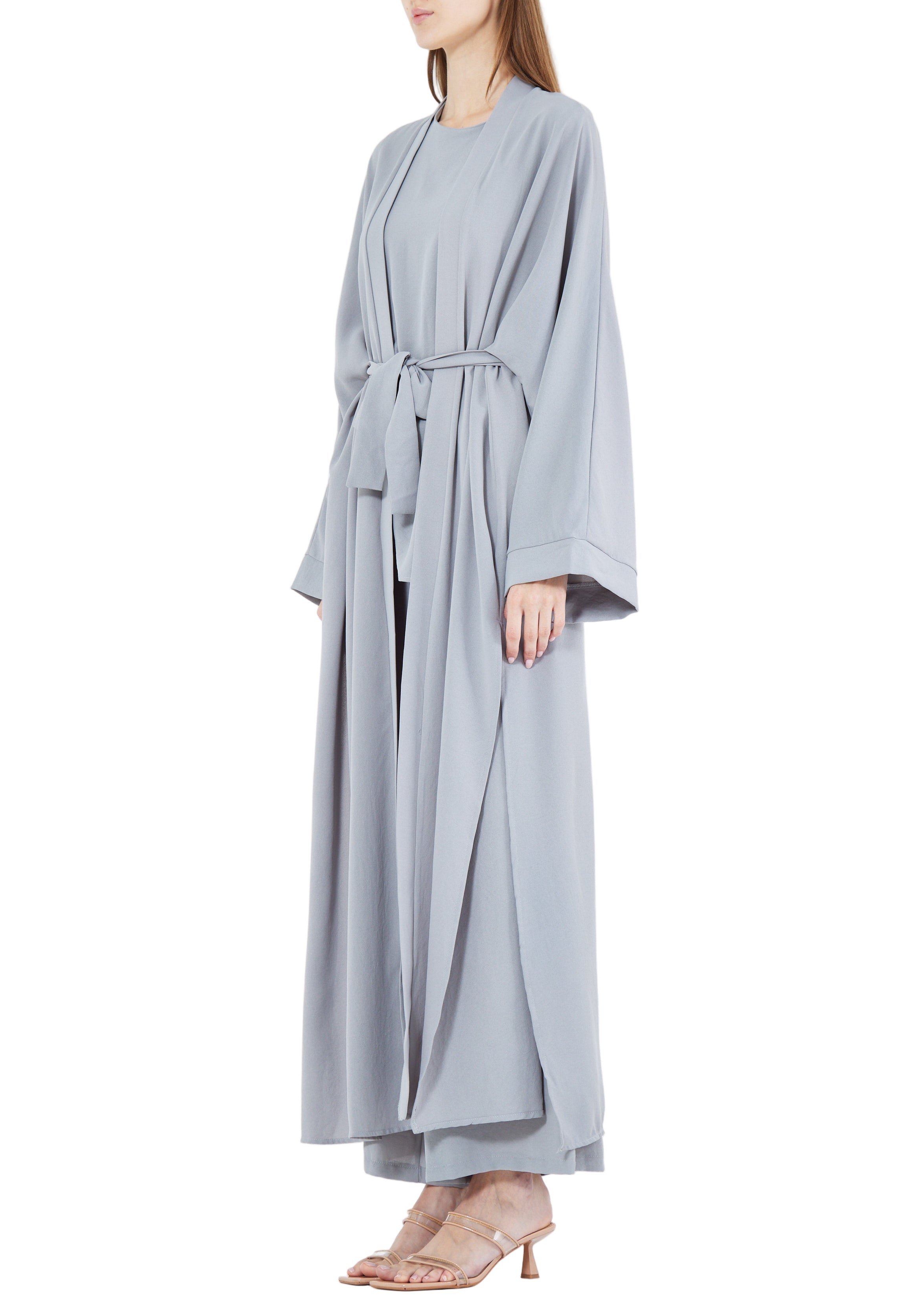 Stylish Loose fitted Jalabiya With Flared Pant