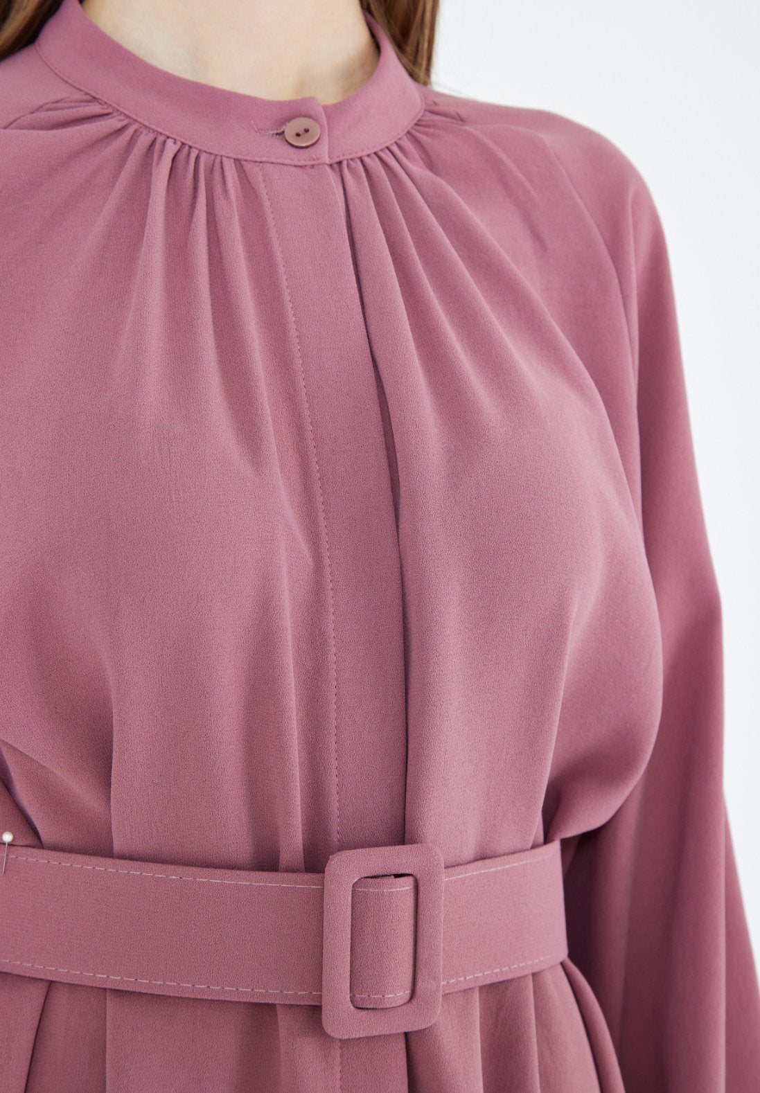 Simple And Elegant Midi Top And Ankle Length Pant With Long Sleeves