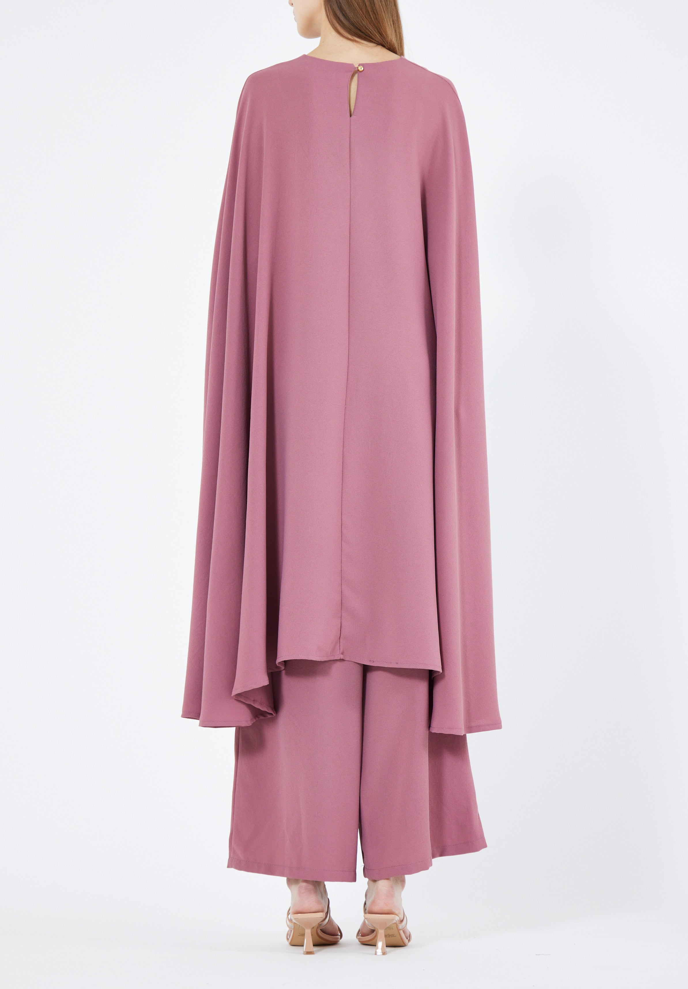 Stylish Loose Fit Draped Top With Loose Fit Pant