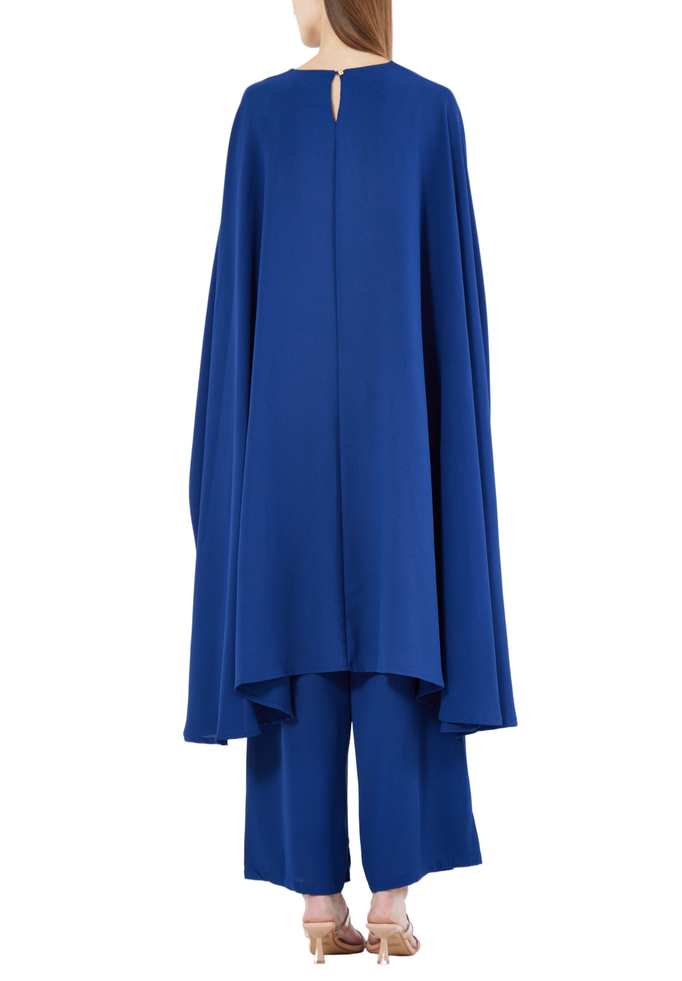 Stylish Loose Fit Draped Top With Loose Fit Pant