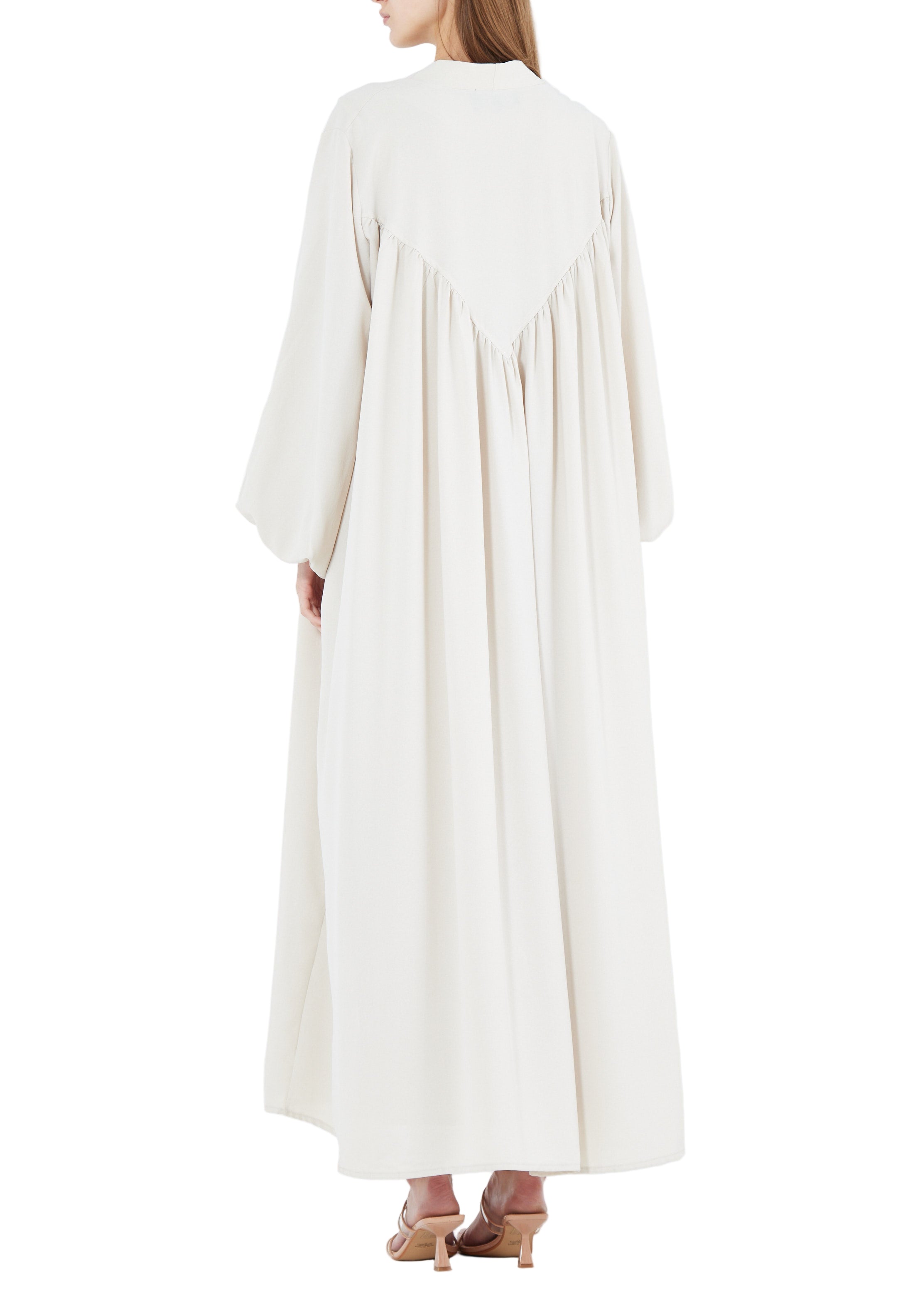 Beautiful Crepe Loose Fitted Jalabiya