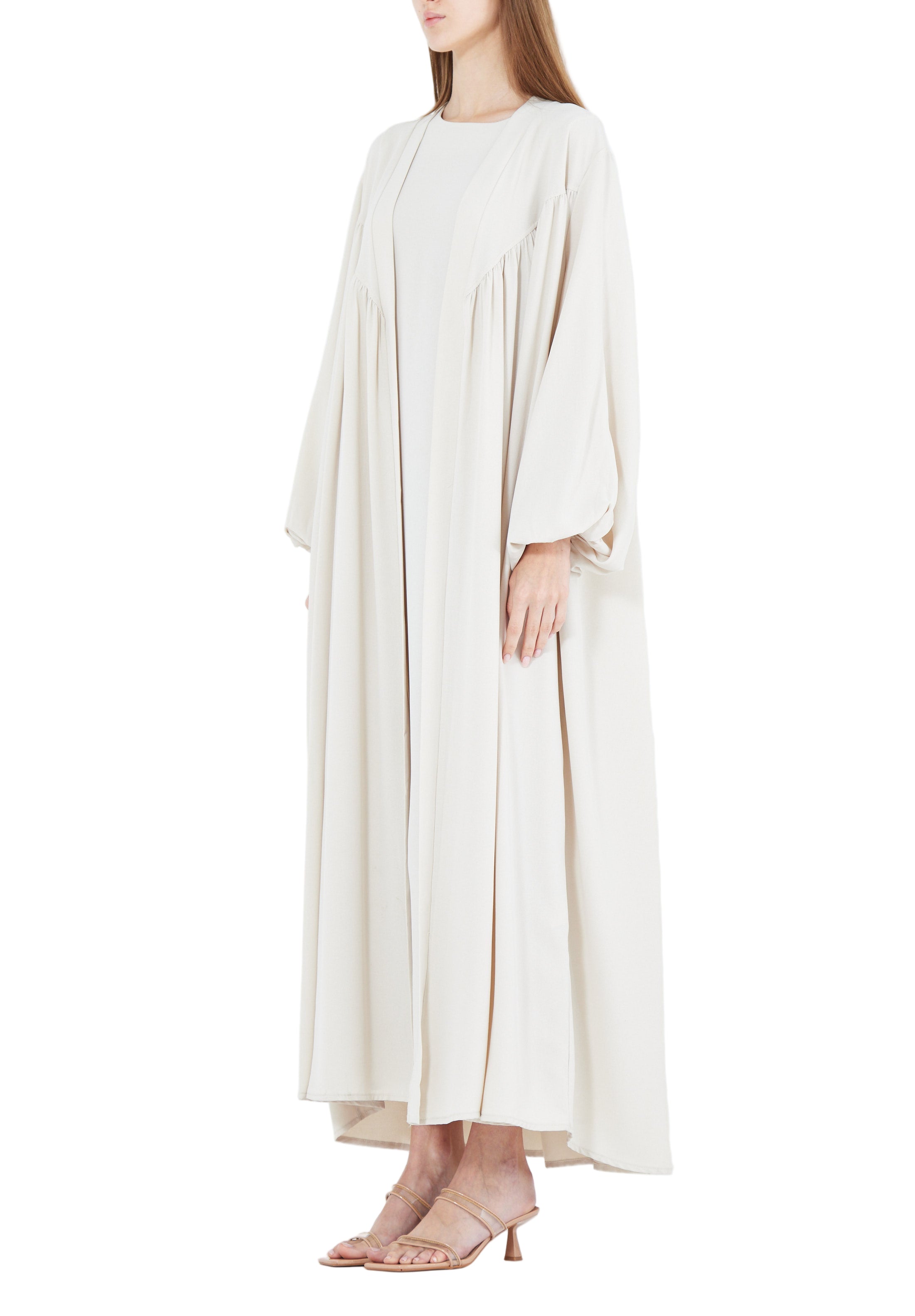 Beautiful Crepe Loose Fitted Jalabiya