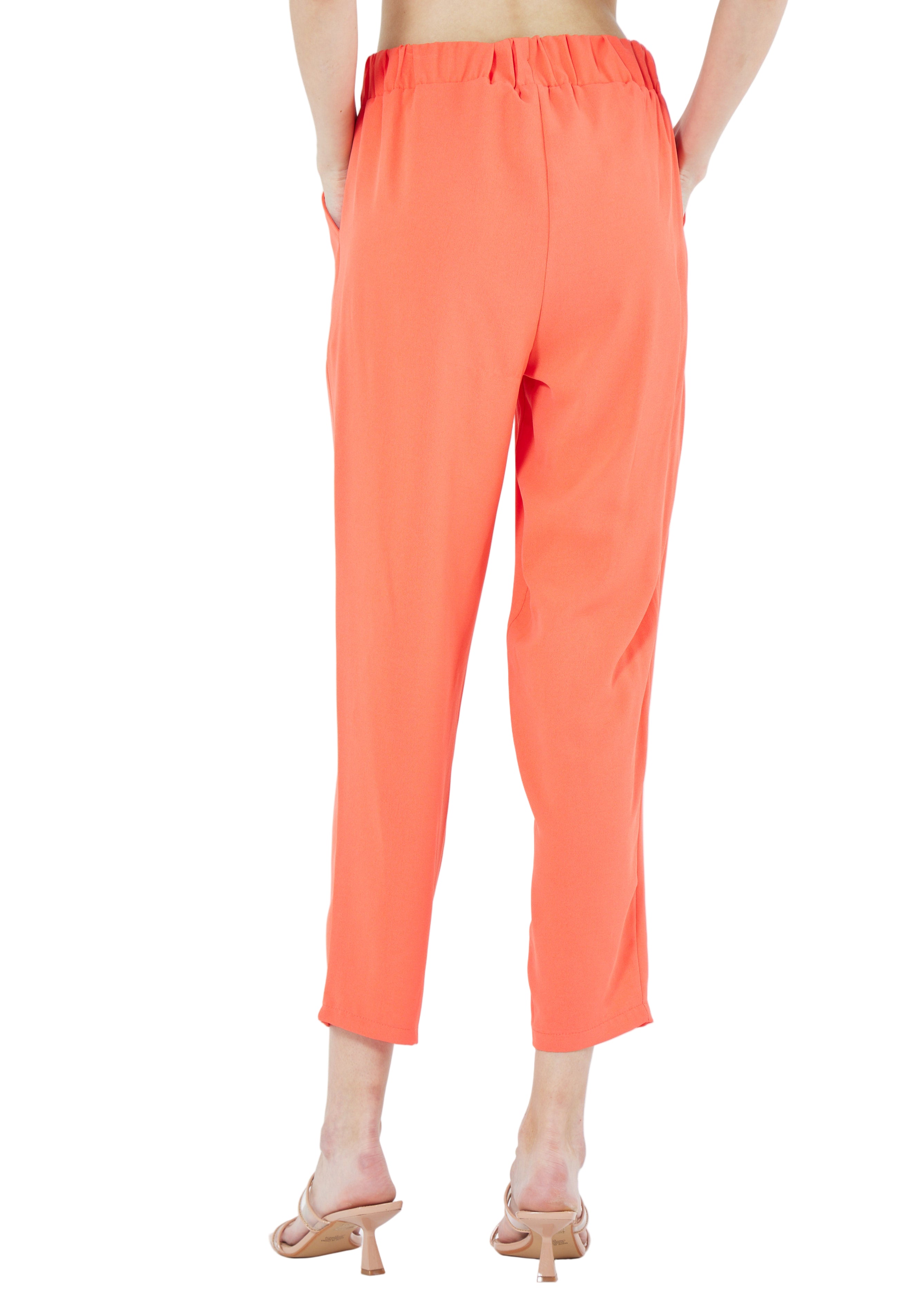 Stylish Elastic Waisted Loose Fit Pant With Pockets