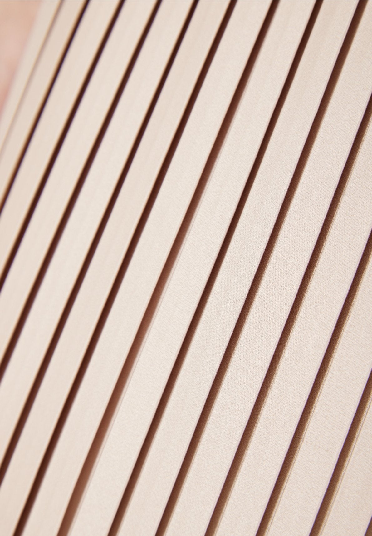 Beautiful Pleated Satin Long Skirt