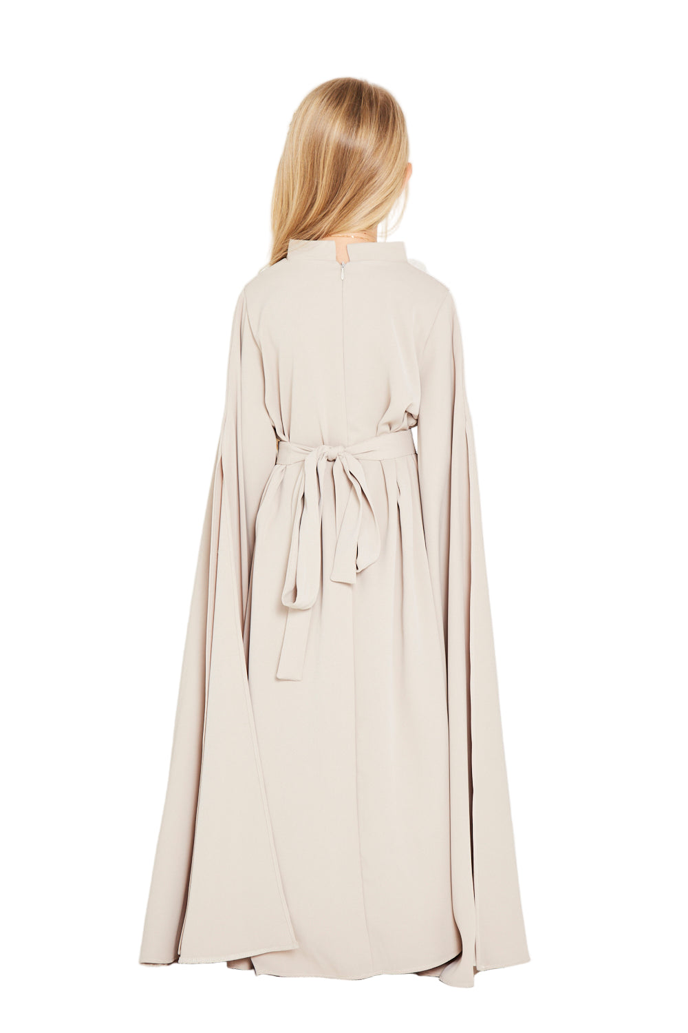 Petal Appliqué Detail Maxi Dress