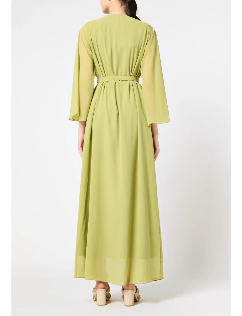 Delicate Blossom Embroidered Dress