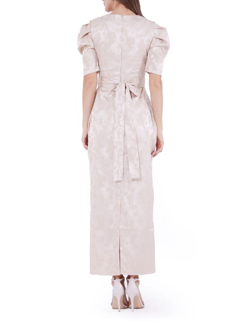 Radiant Beaded Embellished Gown