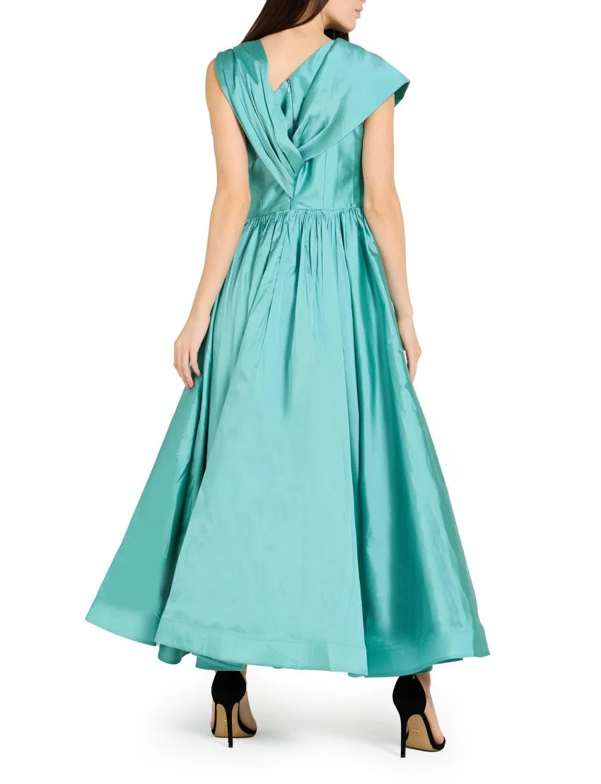 Oversized Bow Evening Gown