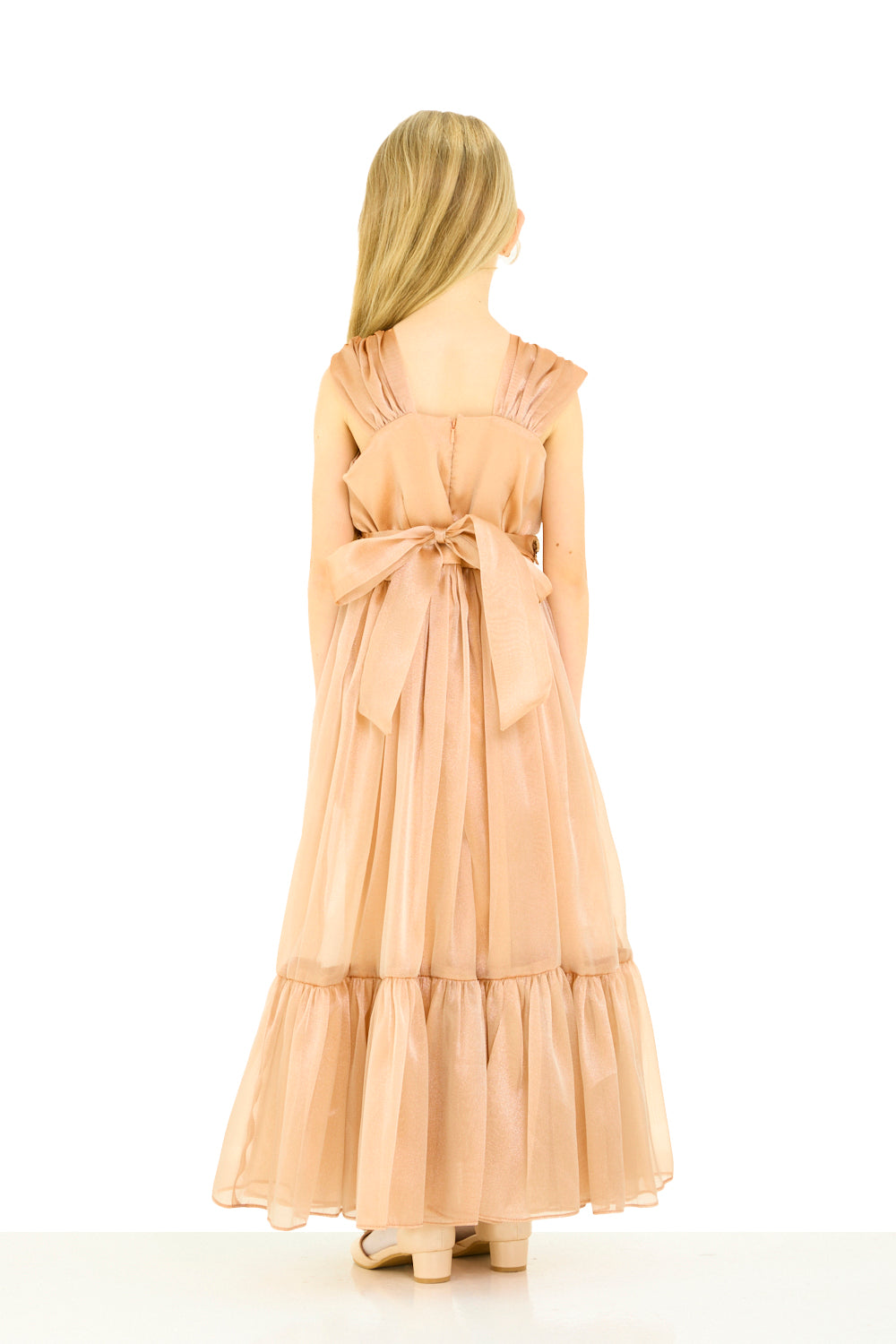 Floral Waist Tiered Dress