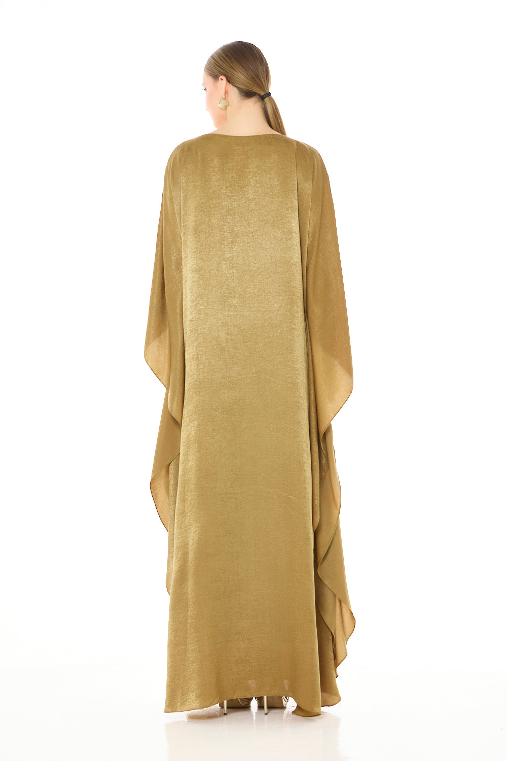 Sculpted Shoulder Bloom Embellished Dress