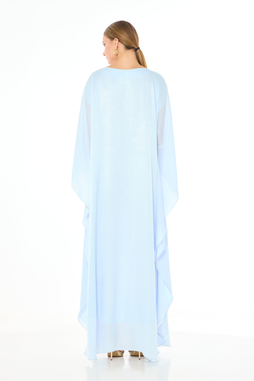 Sculpted Shoulder Bloom Embellished Dress