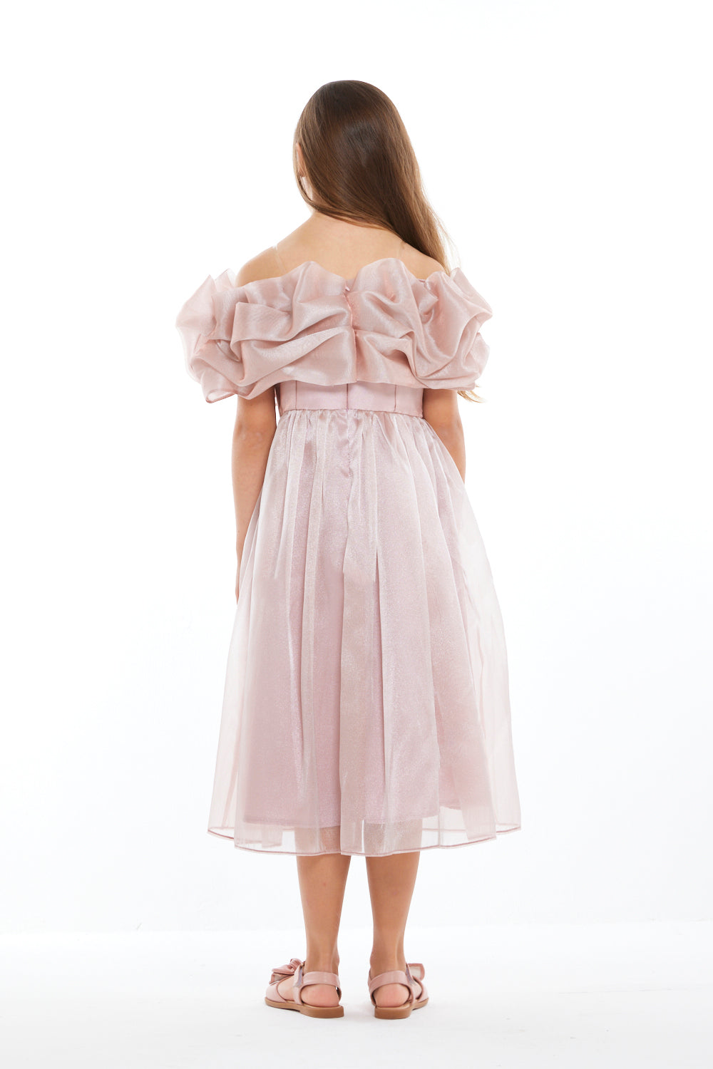 Rosette Cloud Occasion Dress