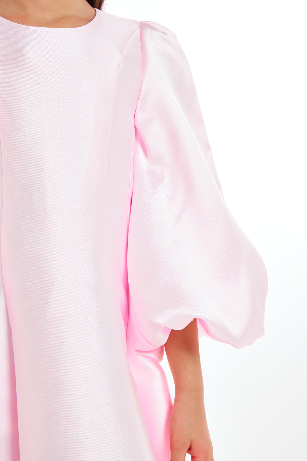 Couture Balloon Sleeve Dress
