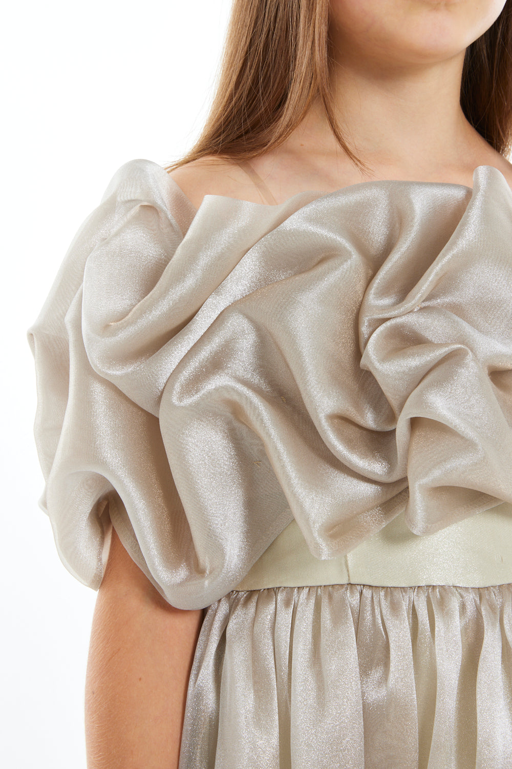 Rosette Cloud Occasion Dress