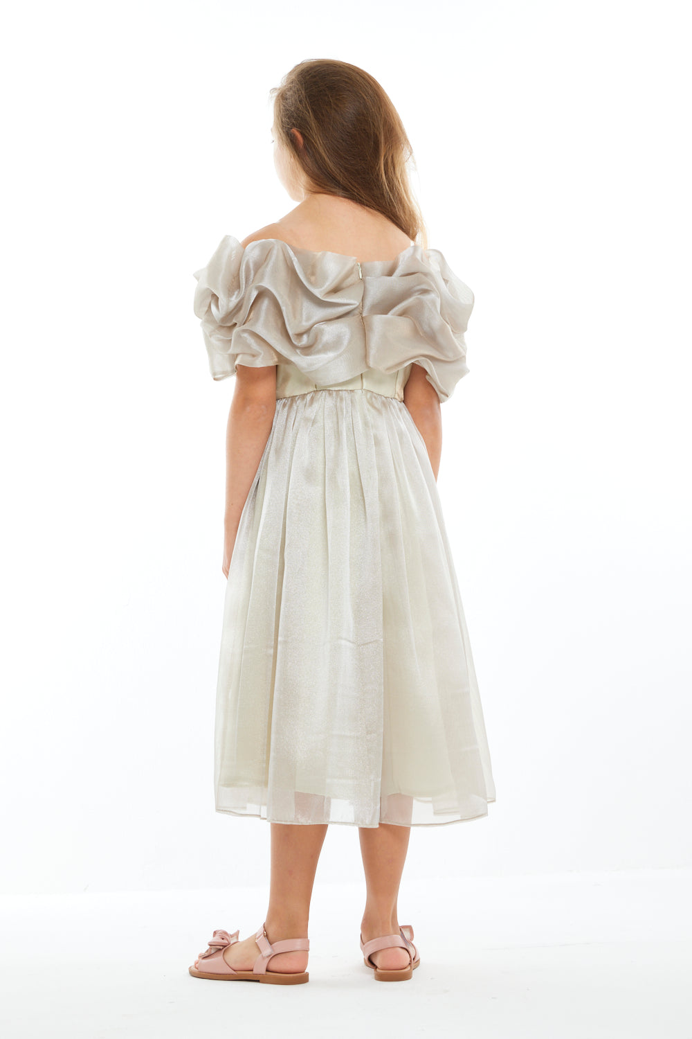 Rosette Cloud Occasion Dress