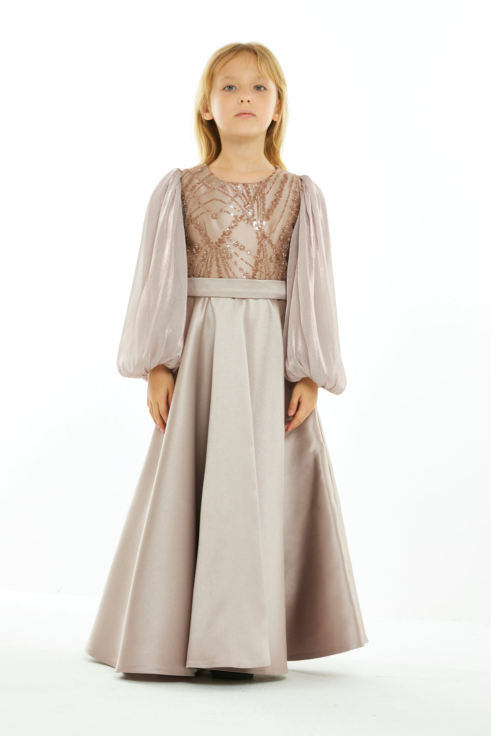 Rosette Cloud Occasion Dress