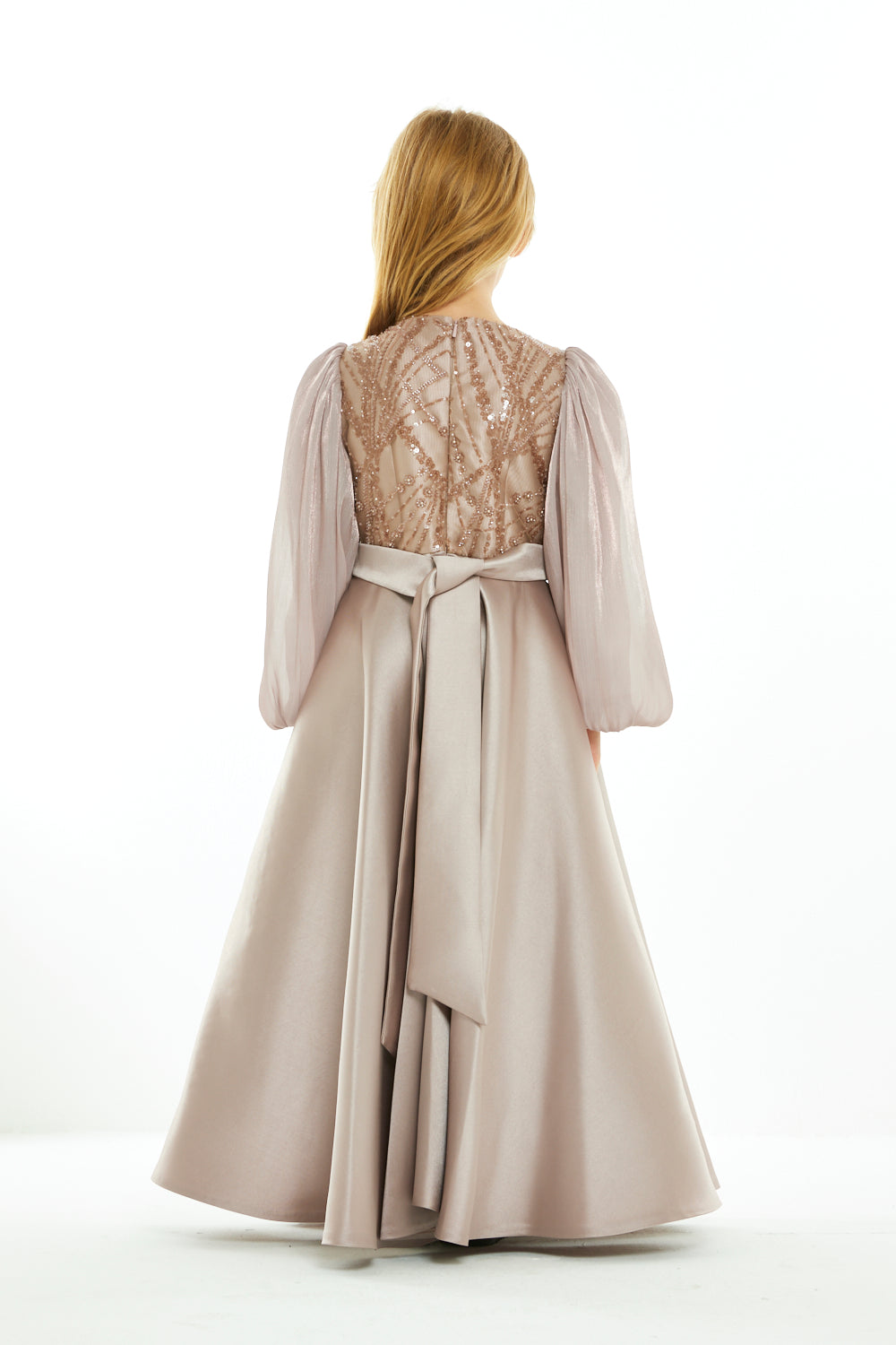 Rosette Cloud Occasion Dress