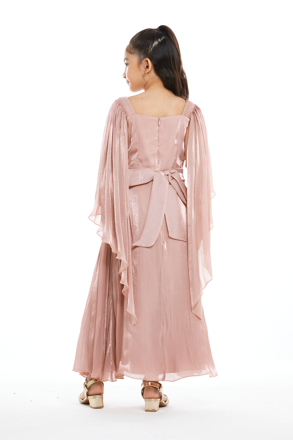 Rosewater Cascade Gown