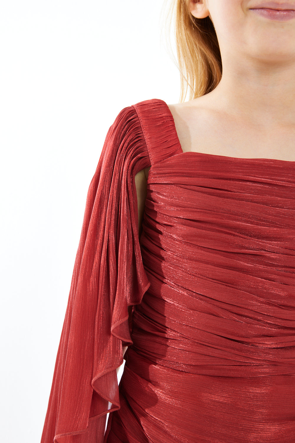 Rosewater Cascade Gown