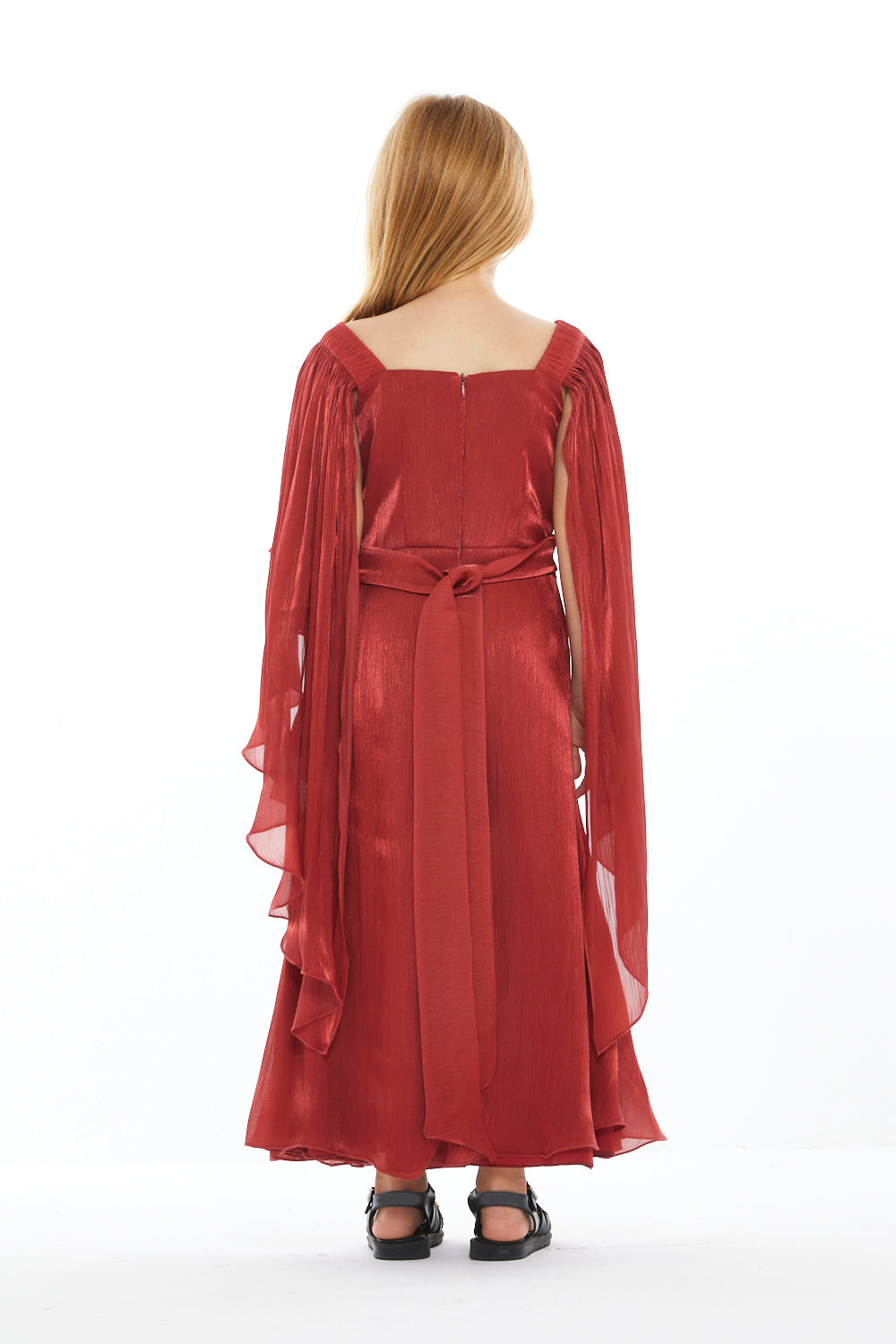 Rosewater Cascade Gown