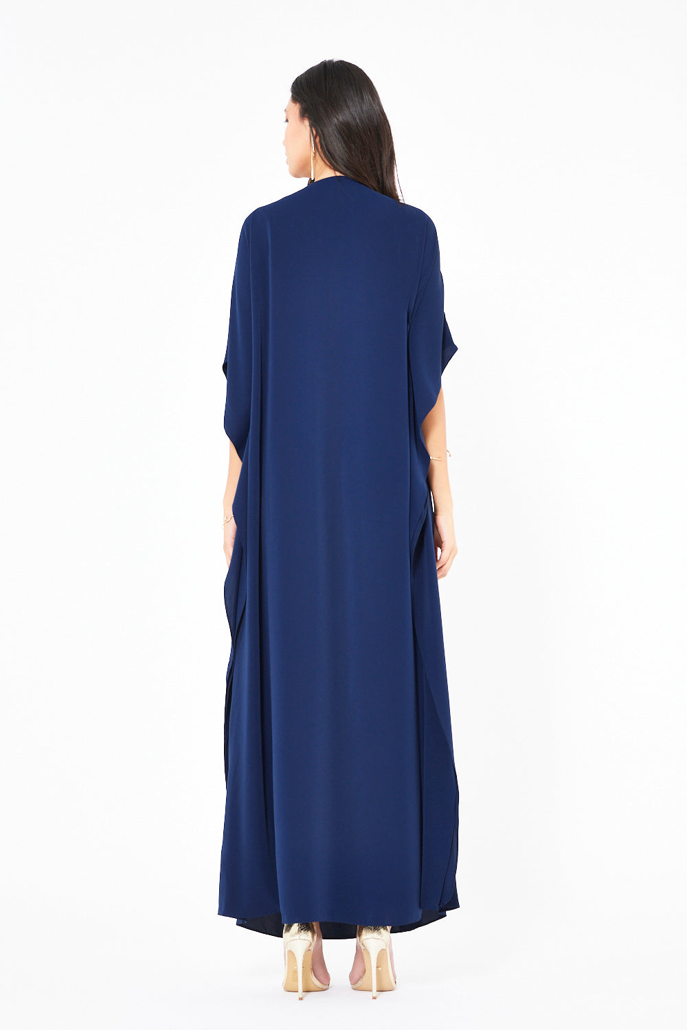 Embellished Floral Motif Kaftan