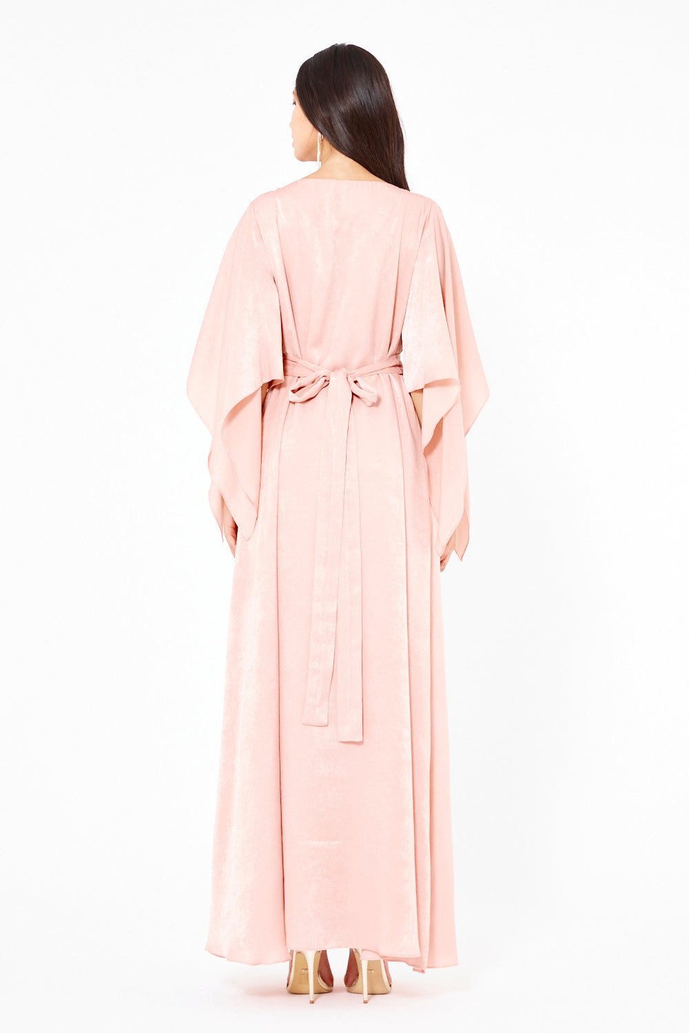 Floral Embellished Kaftan Gown