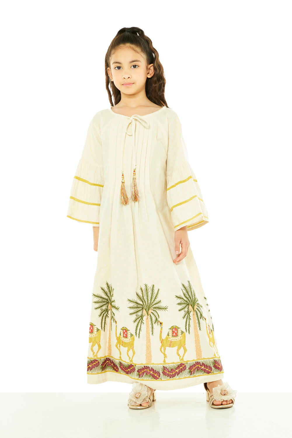 Abstract Palm Design Jalabiya