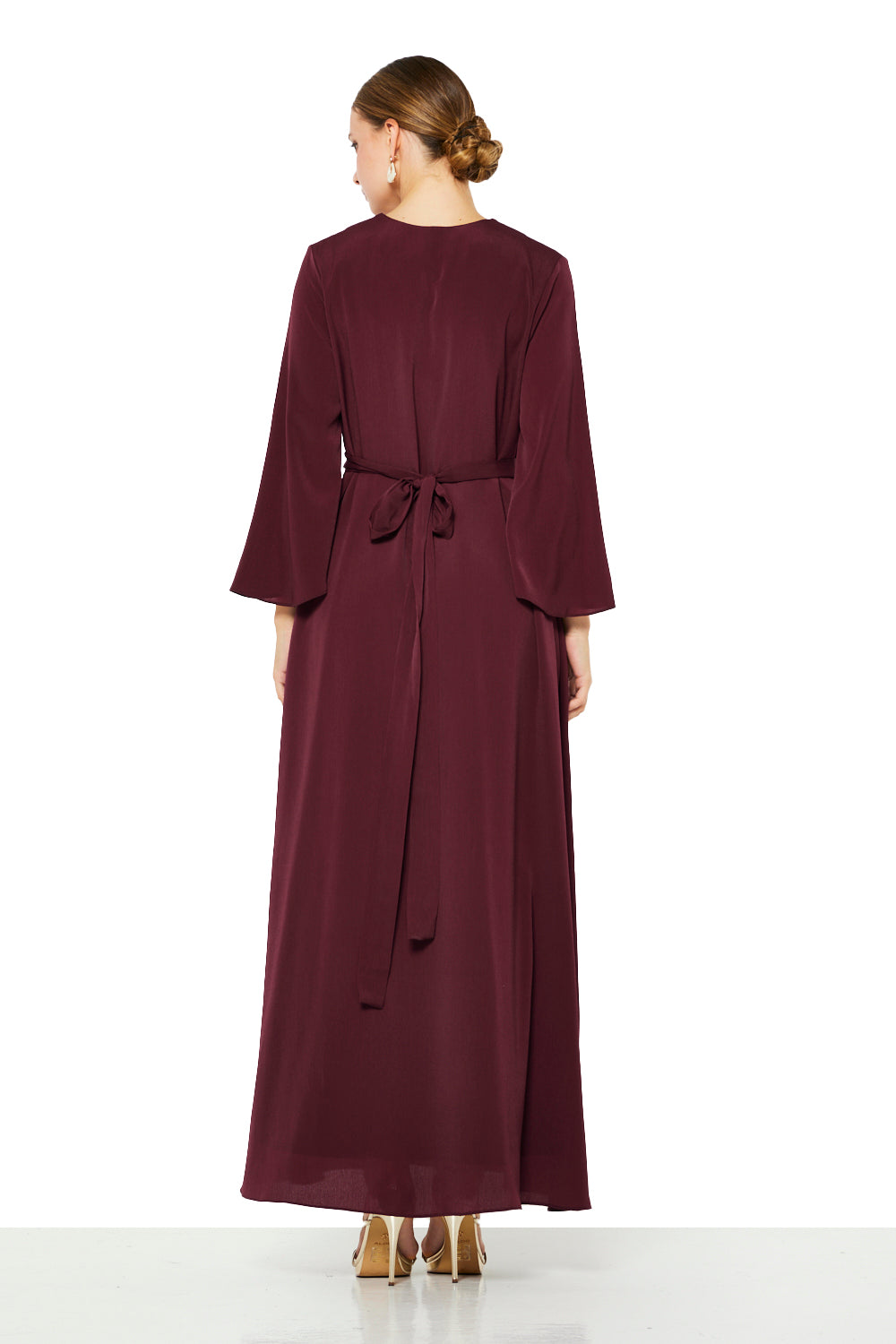 Beaded Motif Panel Dress