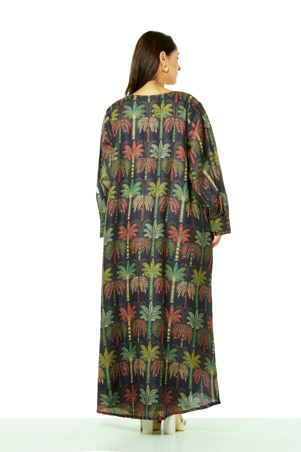 Palm Reverie Embroidered Jalabiya