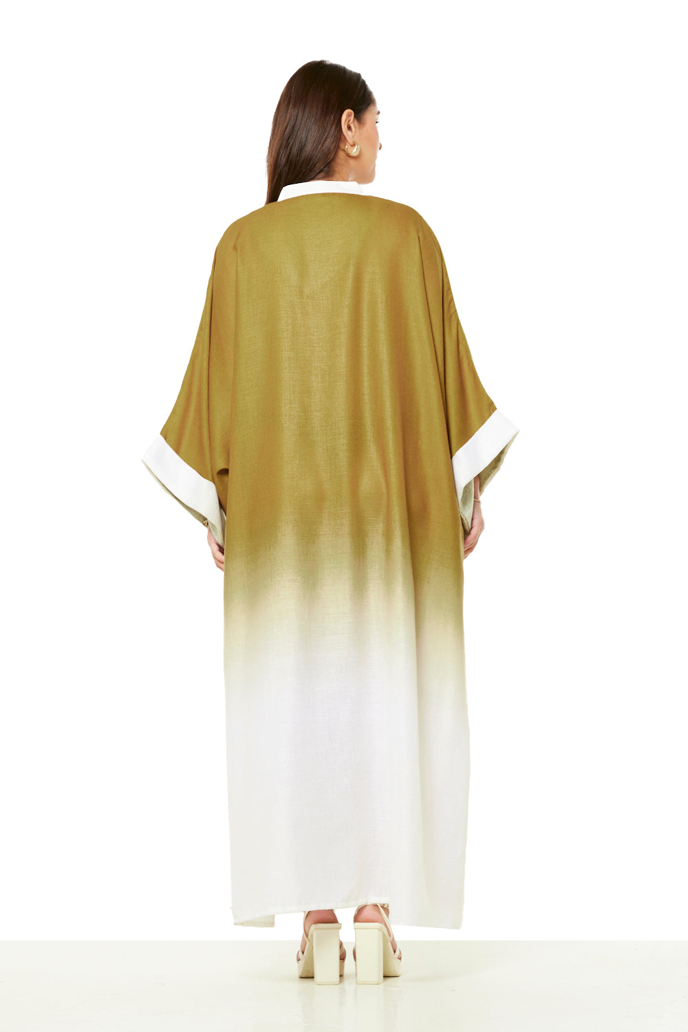 Golden Canopy Ombre Jalabiya