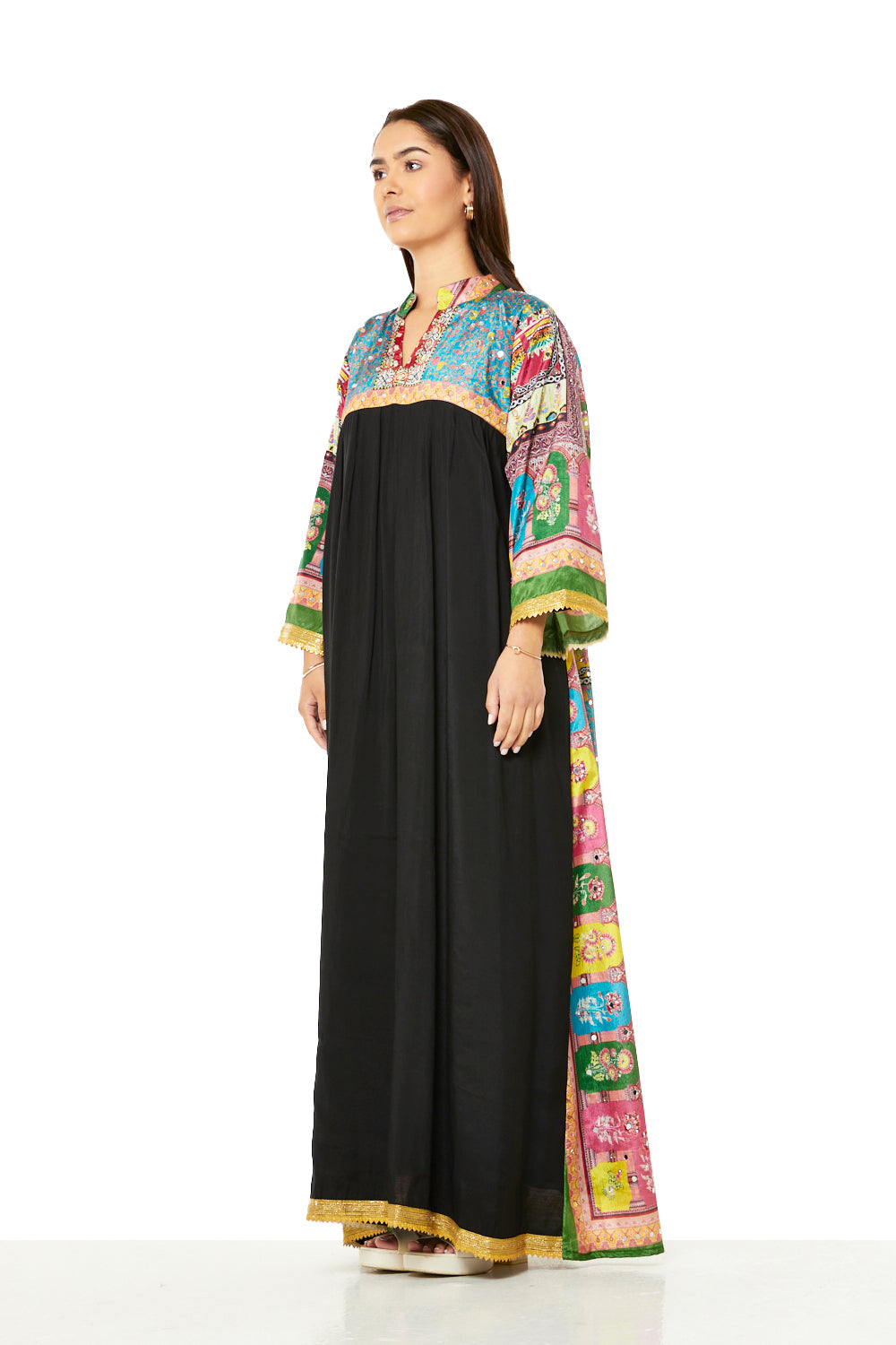 Midnight Mosaic Panel Jalabiya