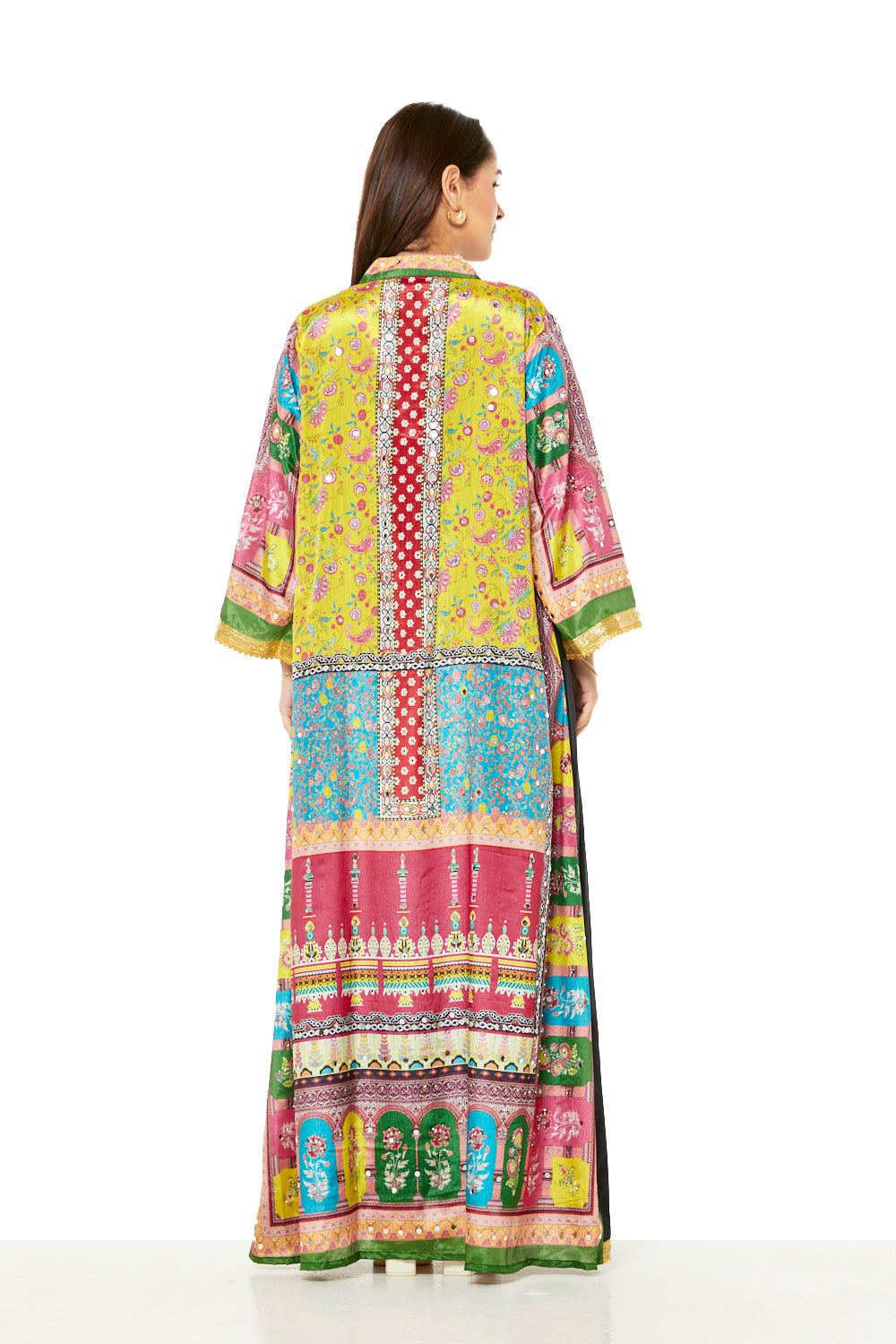 Midnight Mosaic Panel Jalabiya