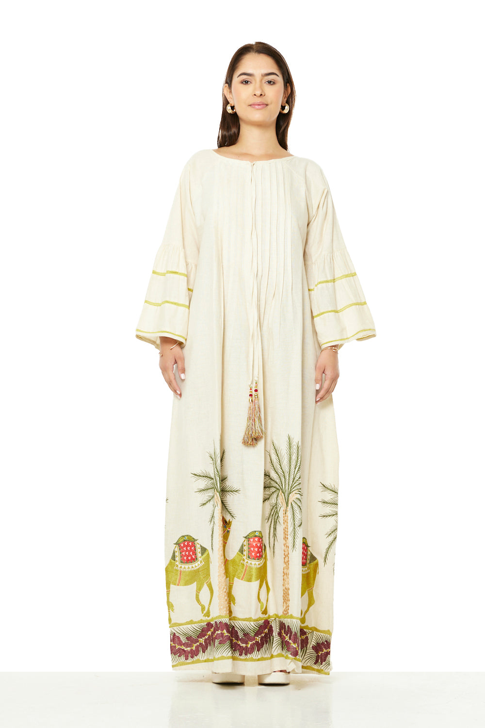 Abstract Palm Design Jalabiya