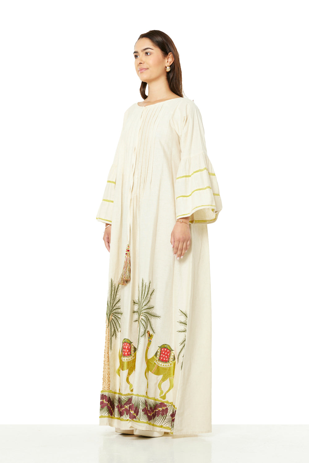 Abstract Palm Design Jalabiya