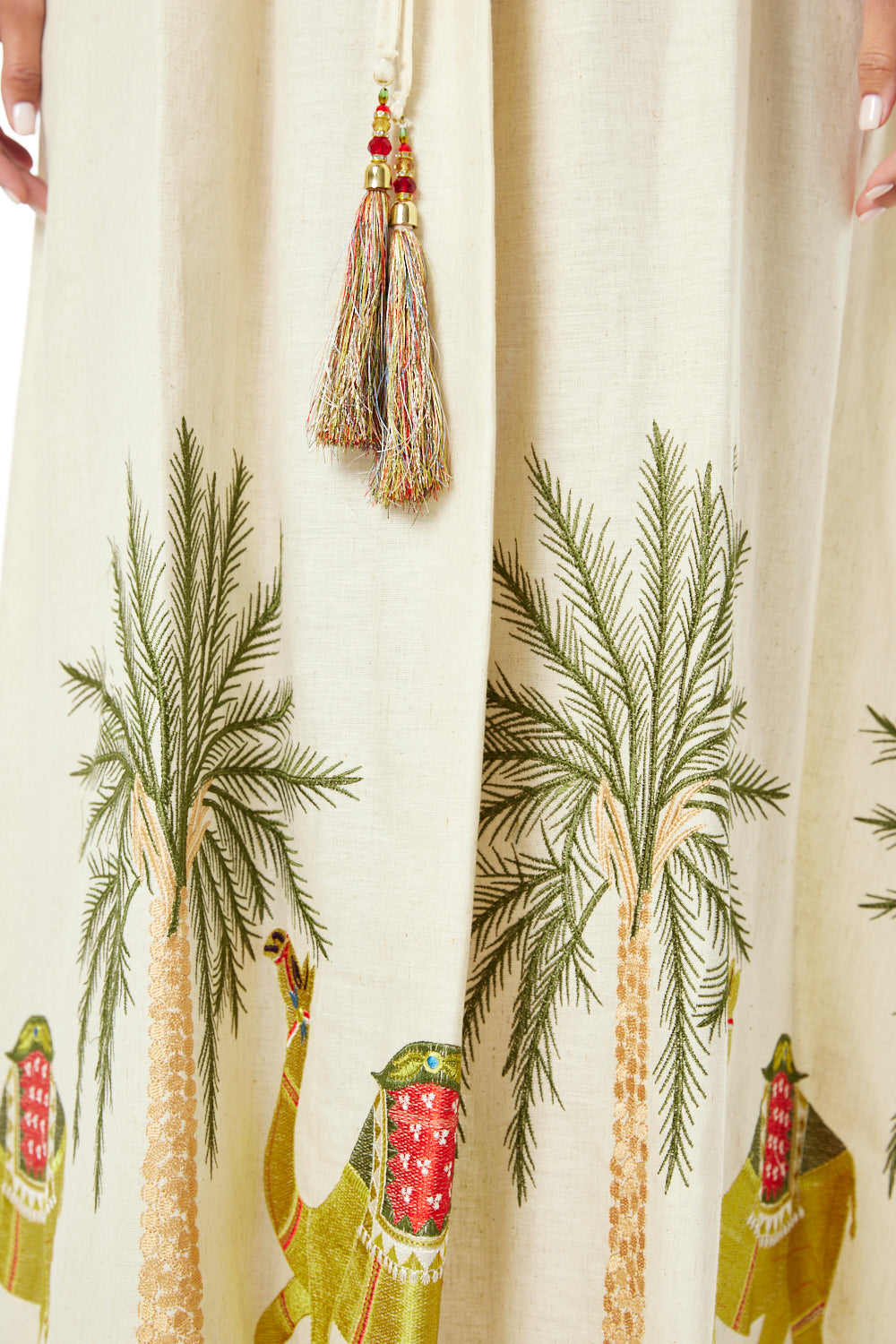 Abstract Palm Design Jalabiya