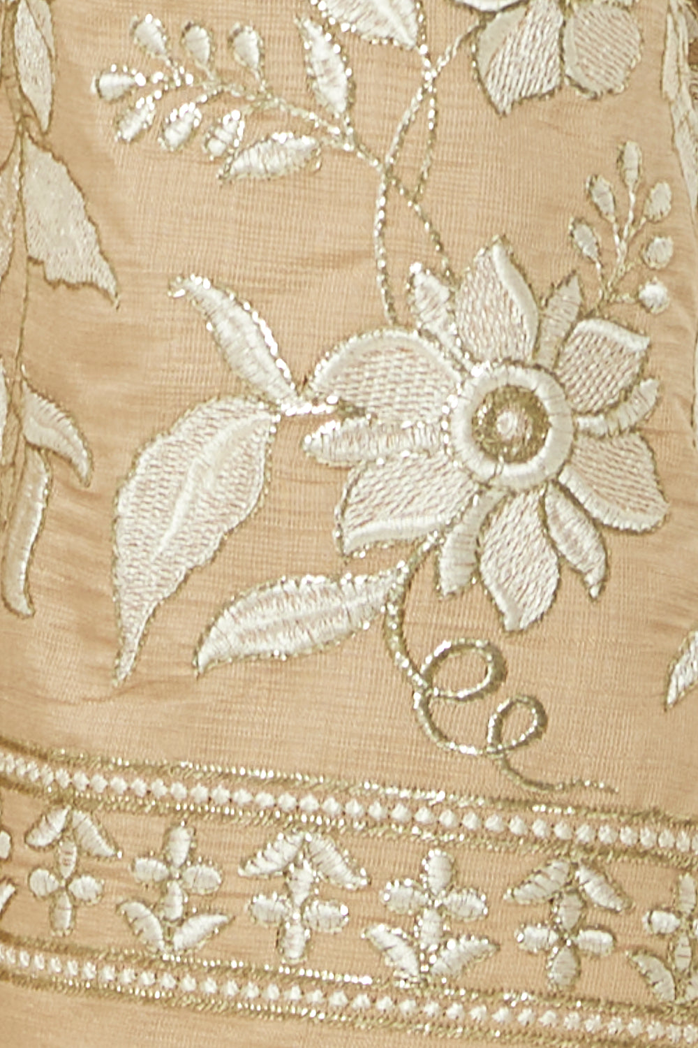 Sand Blossom Embroidered Jalabiya