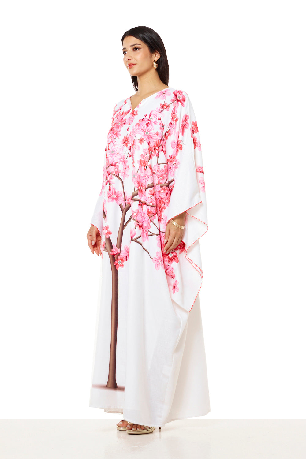 Blossom Garden Printed Kaftan