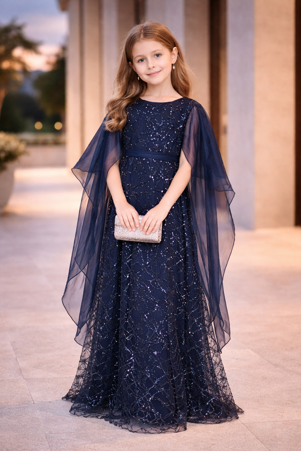 All-over Embellished Enchanted Starlight Dress