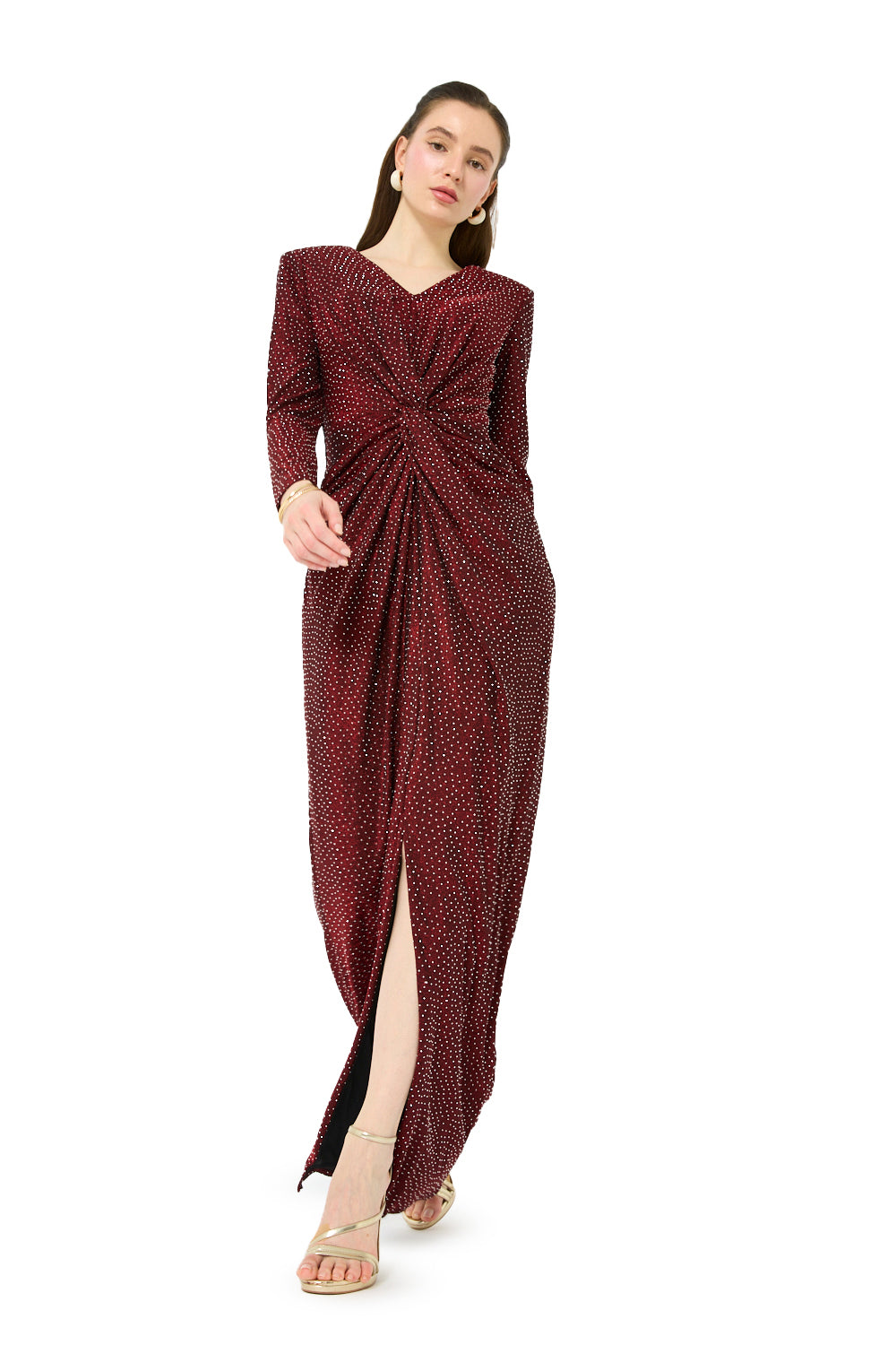 Starlight Knot Maxi Dress