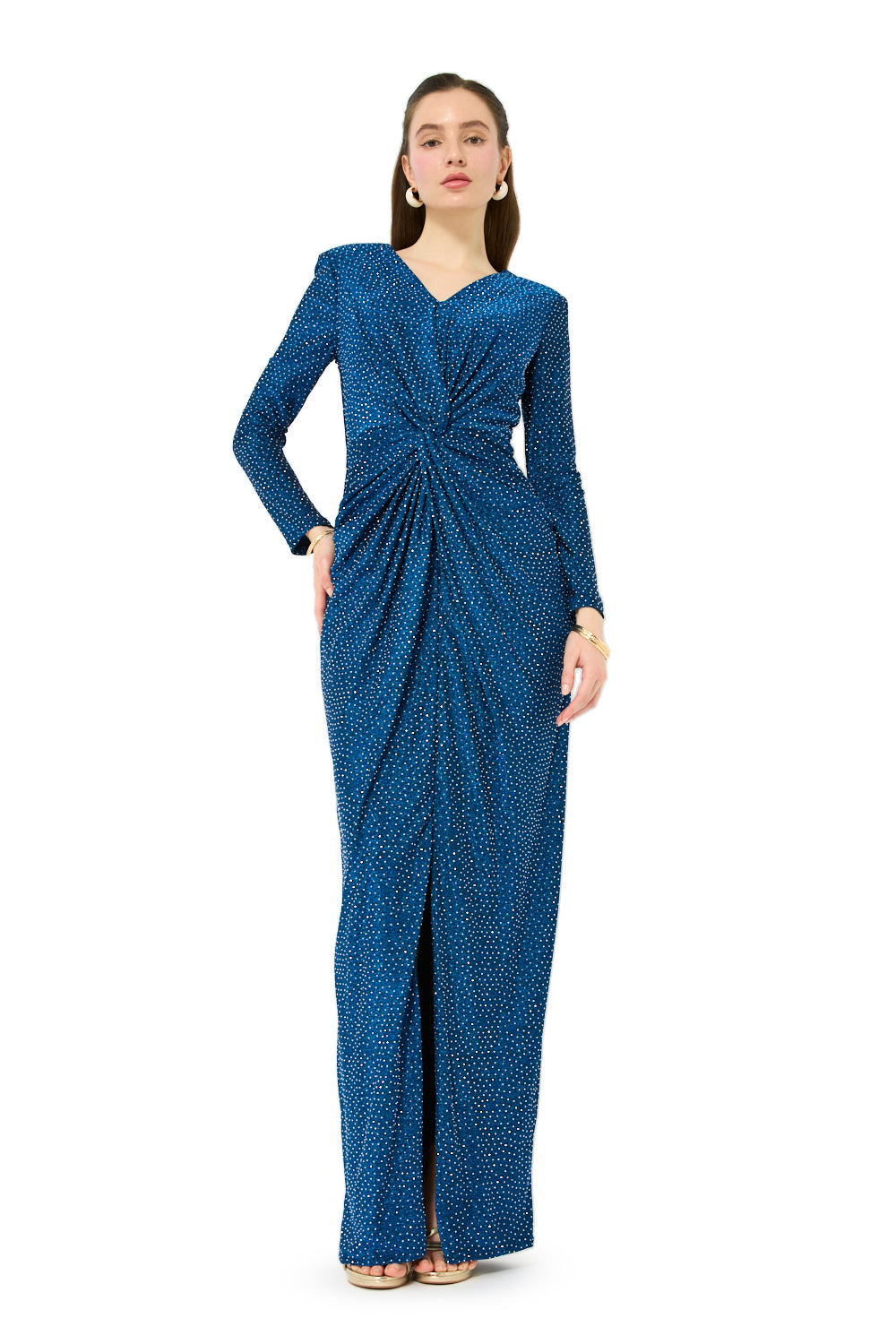 Starlight Knot Maxi Dress