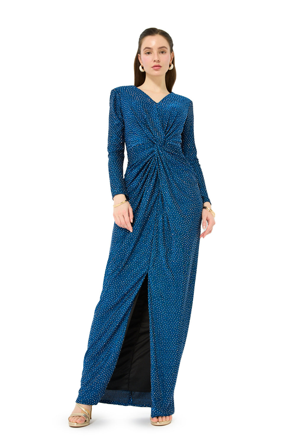 Starlight Knot Maxi Dress