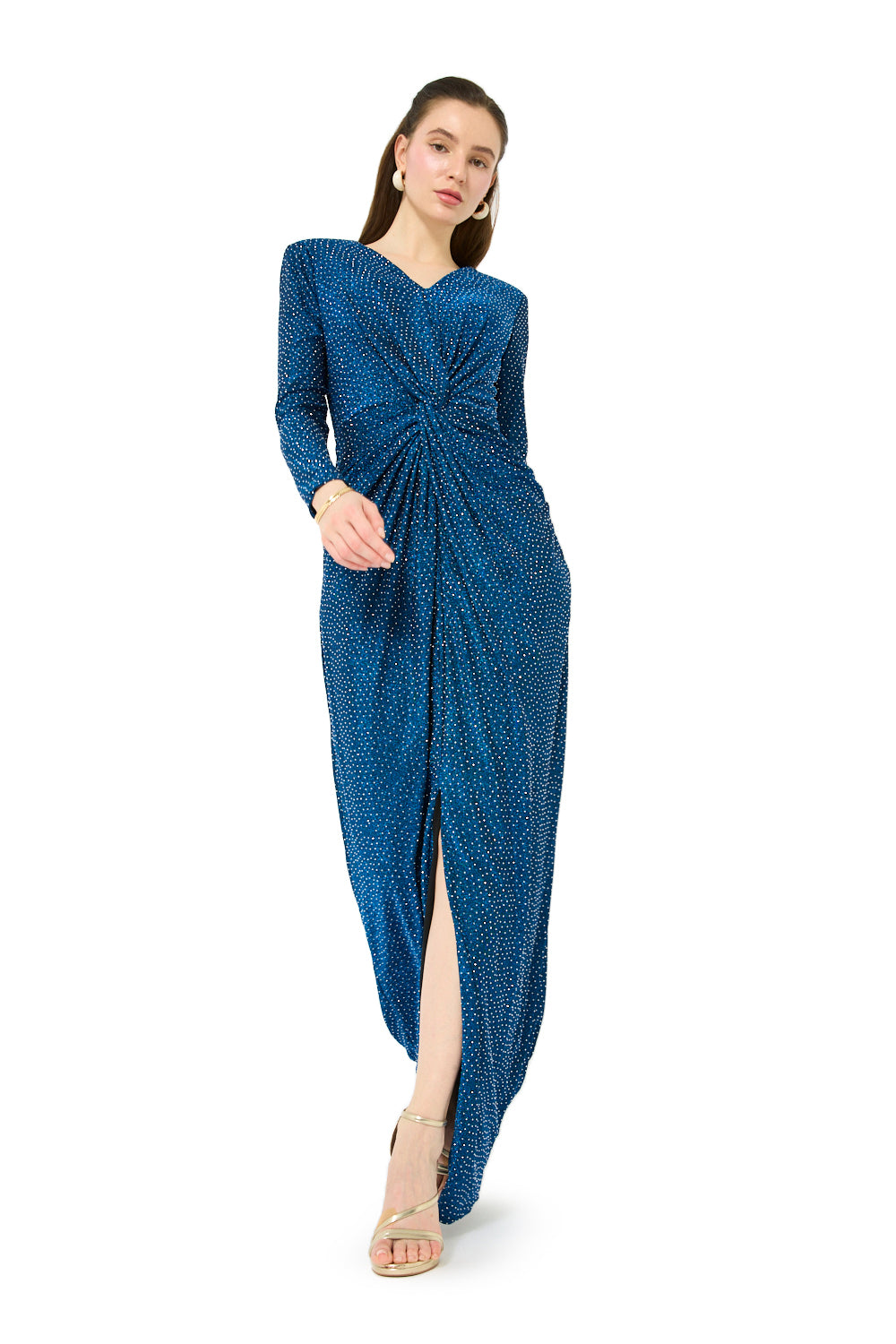 Starlight Knot Maxi Dress