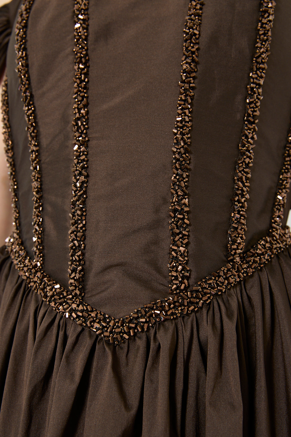 Off-Shoulder Embellished Ball Gown