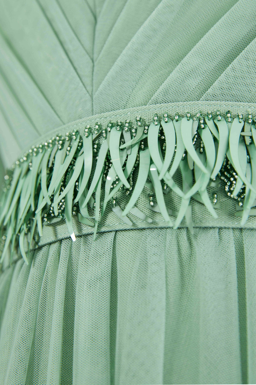 Soft Drape Cold-Shoulder Gown