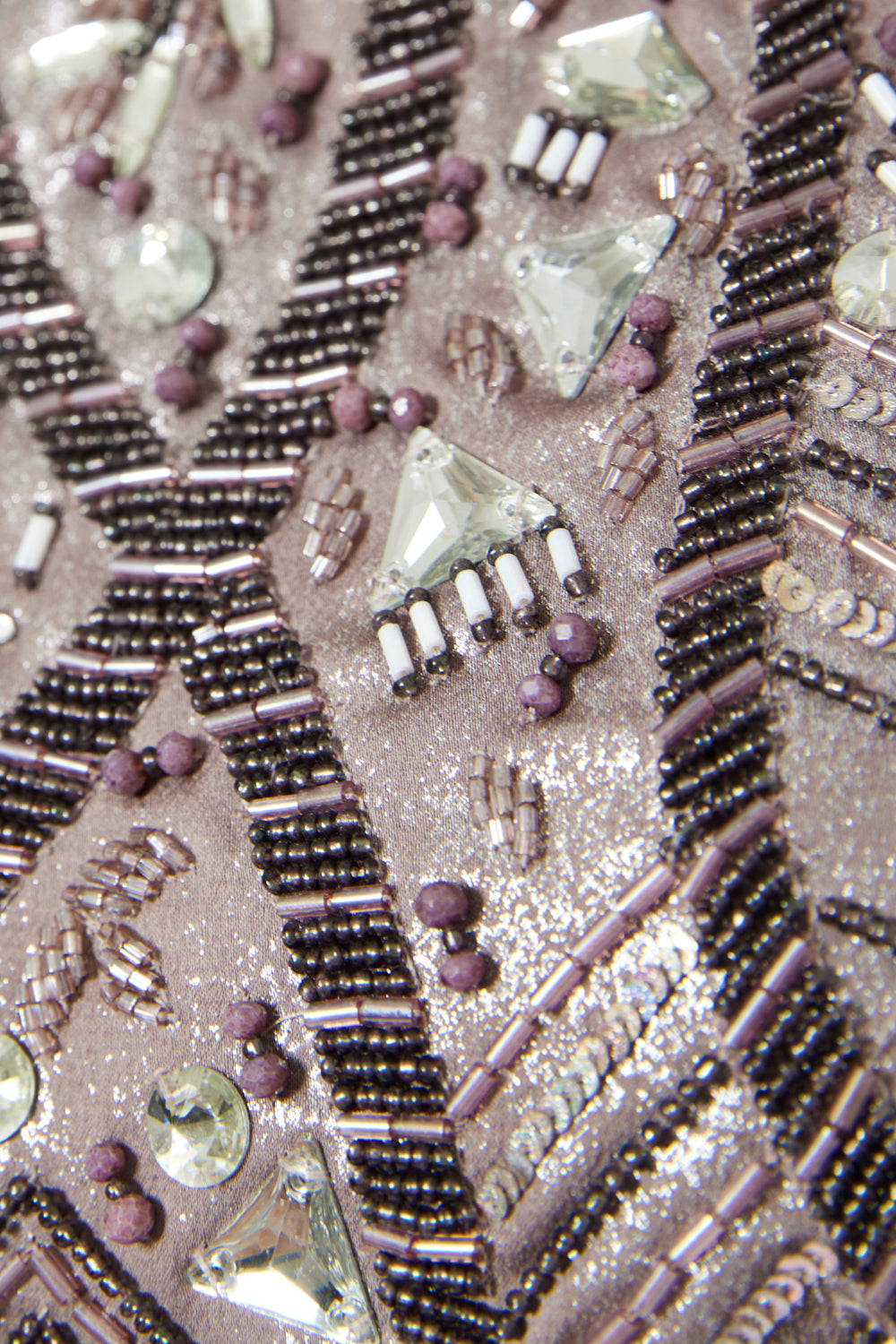 Shimmer Embellished Flowy Dress