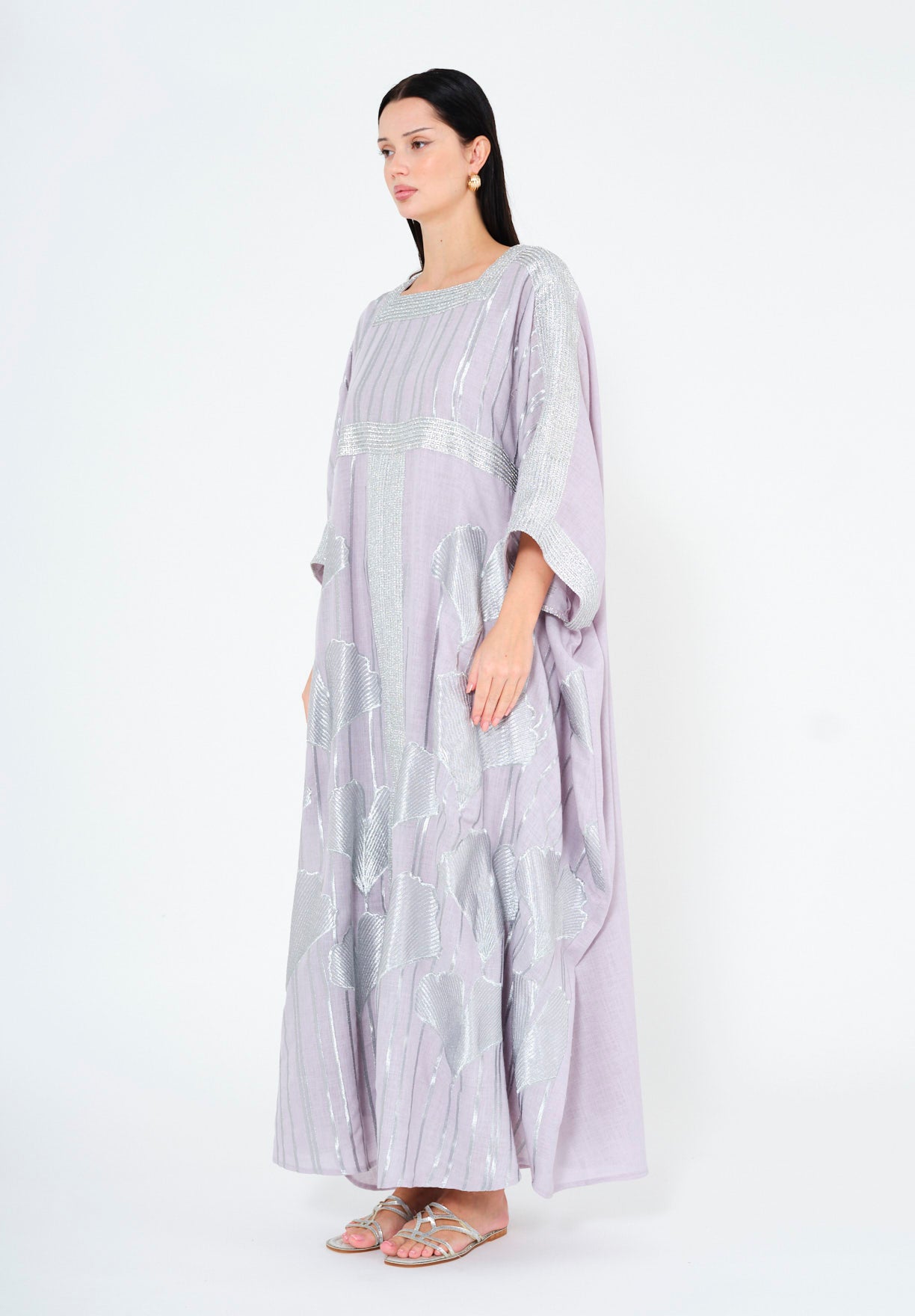 Celestia Luxe Embroidered Jalabiya