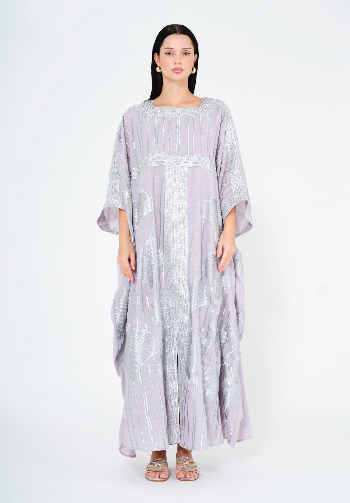 Celestia Luxe Embroidered Jalabiya