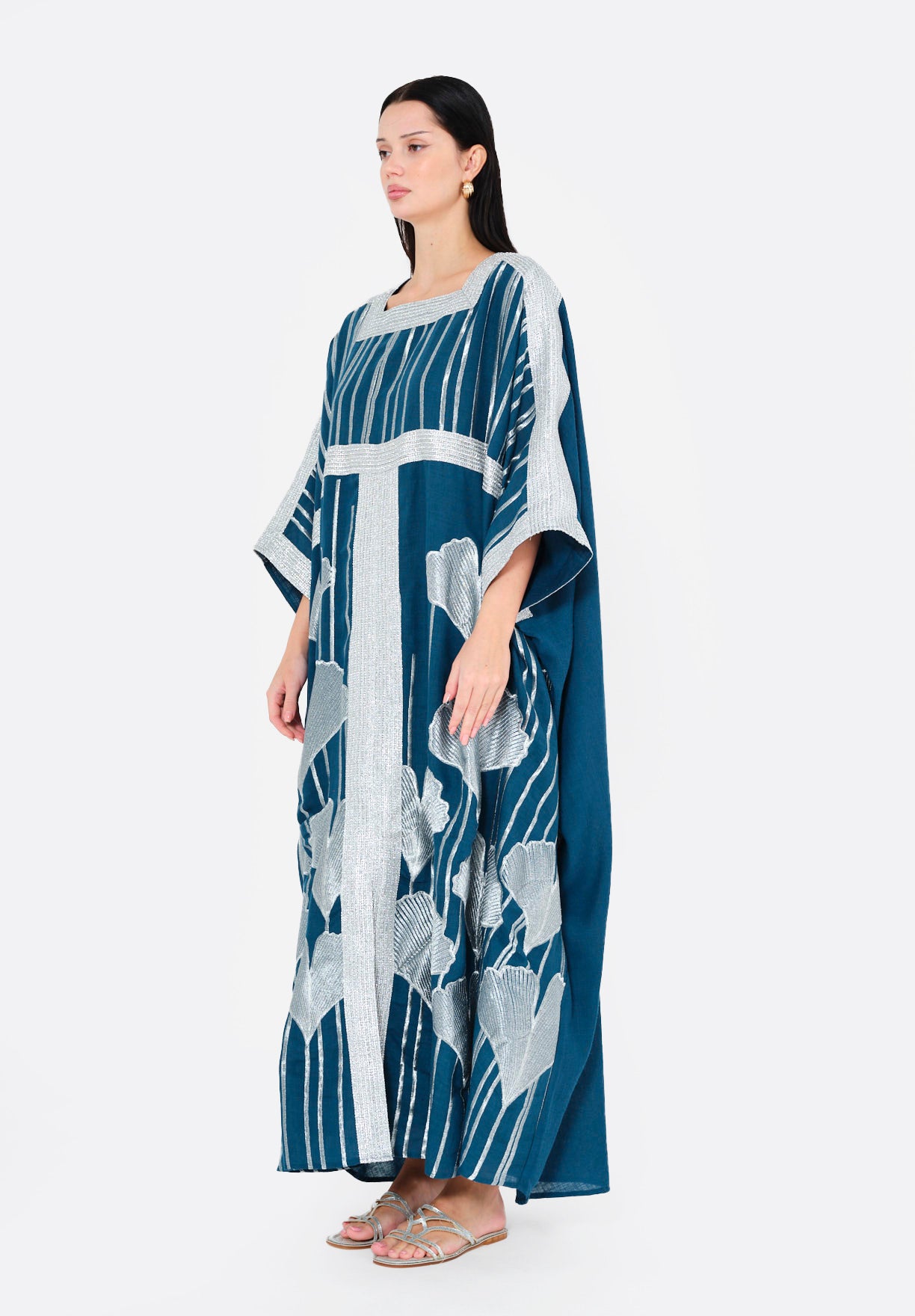 Celestia Luxe Embroidered Jalabiya