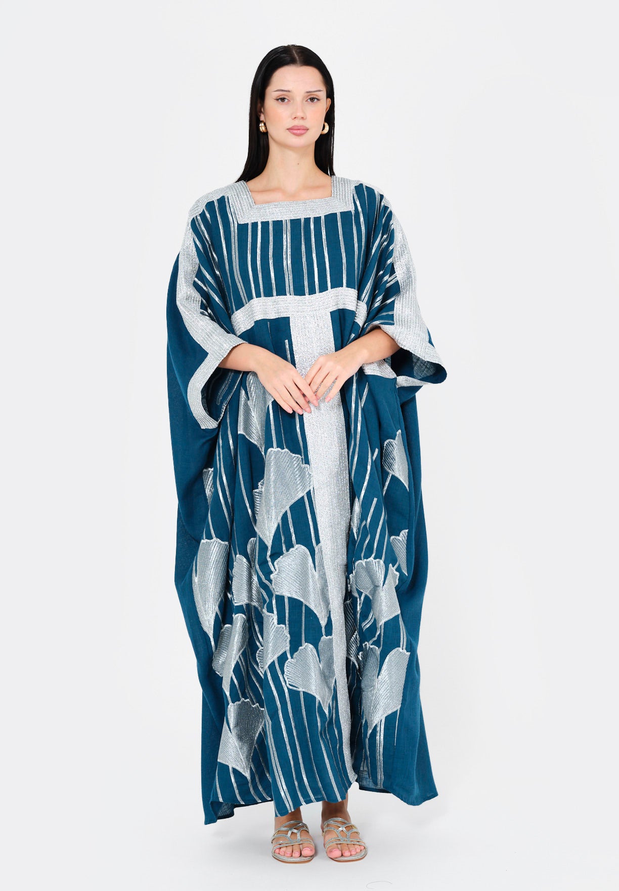 Celestia Luxe Embroidered Jalabiya